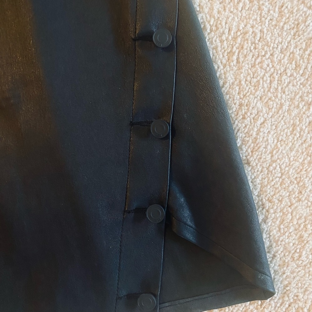 Authentic Rta Lambskin Leather Dress - Gem